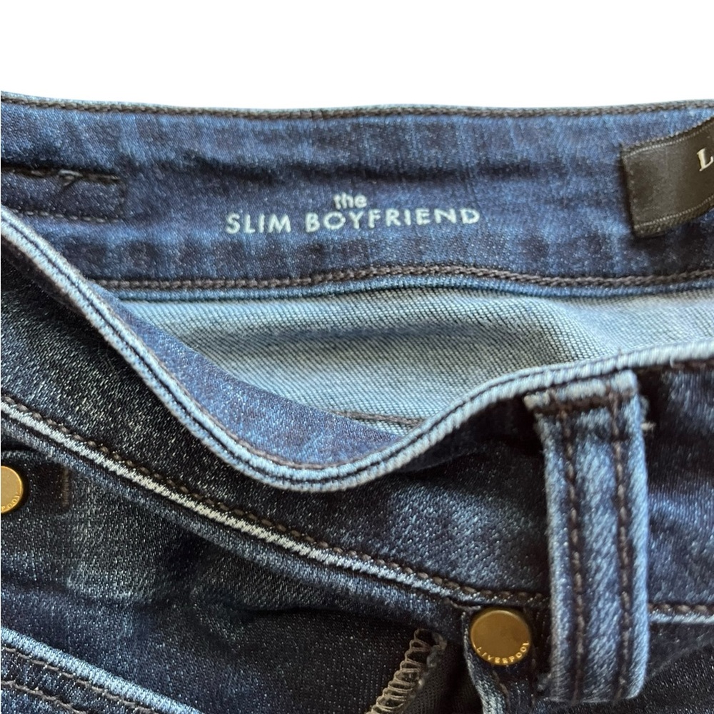 Liverpool Jeans Company women’s 6 x 28 Dark Blue Ankle Jeans - Picture 3 of 8